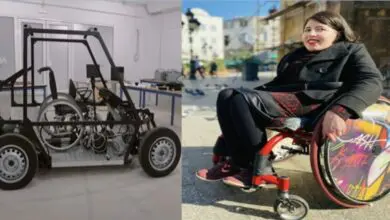 تونسية من ذوي الإحتياجات الخاصة تخترع سيارة كهربائية