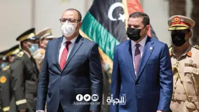 الدبيبة للمشيشي : «ليبيا تقف الى جانب تونس في حربها ضد الوباء»