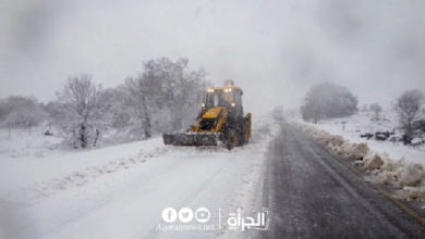 الأحوال الجوّية: ثلوج بولايات الكاف والقصرين وسليانة، وأمطار بـ11 ولاية