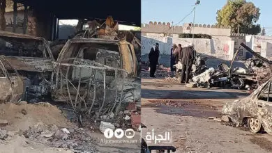 عقارب: حرق 12 سيارة بالمستودع البلدي وسرقة سيارة مهرّب