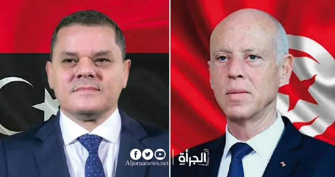 الدبيبة يكشف لقيس سعيد أسباب غلق الحدود الليبية مع تونس